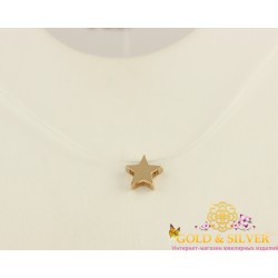 Золотая звездочка на леске 40 см. 950084